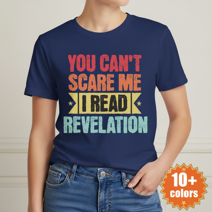 You Can't Scare Me Revelation T-Shirt_badge