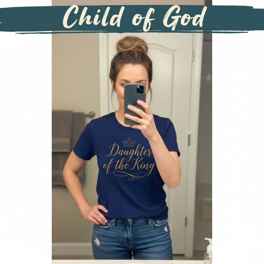 Daughter of the King T-Shirt_mirror_selfie