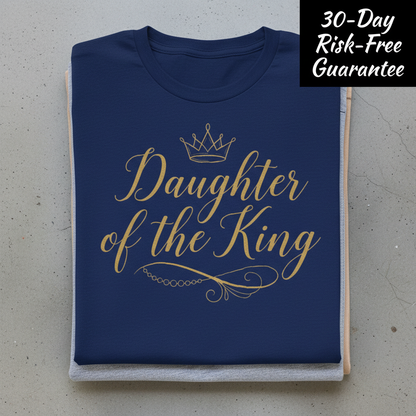 Daughter of the King T-Shirt_stacked_flatlay
