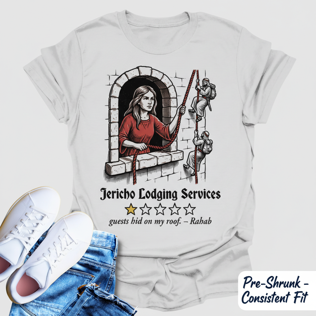 Jericho Lodging Services T-Shirt__space