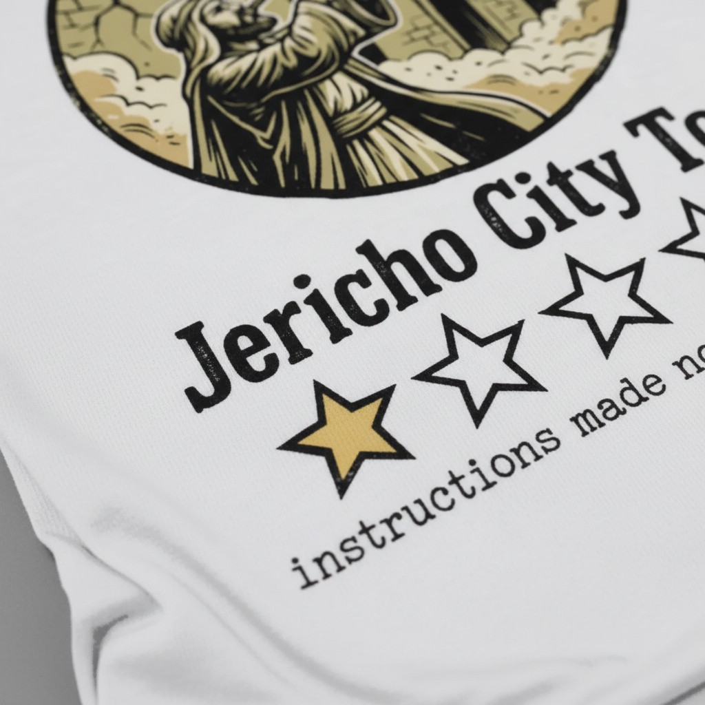 Jericho City Tours T-Shirt__detail