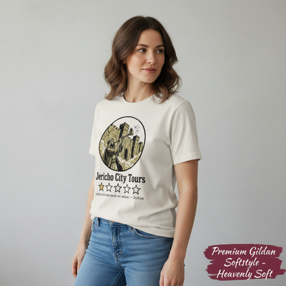 Jericho City Tours T-Shirt__space