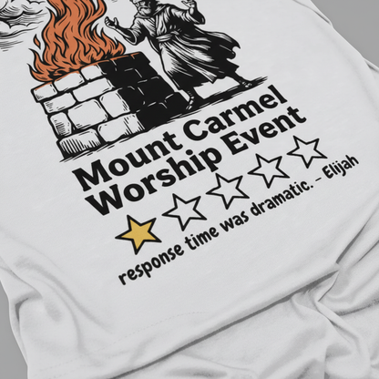 Mount Carmel Worship Event T-Shirt__detail
