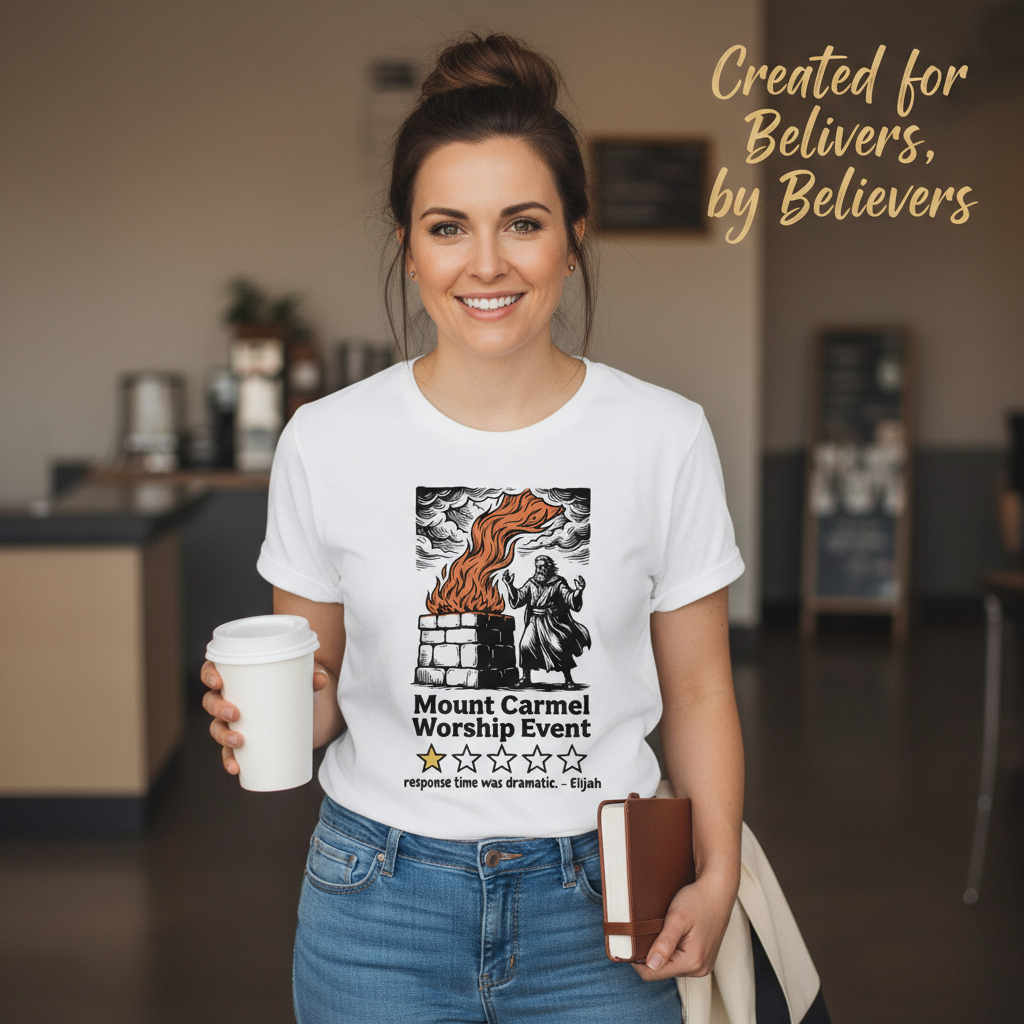 Mount Carmel Worship Event T-Shirt__lifestyle