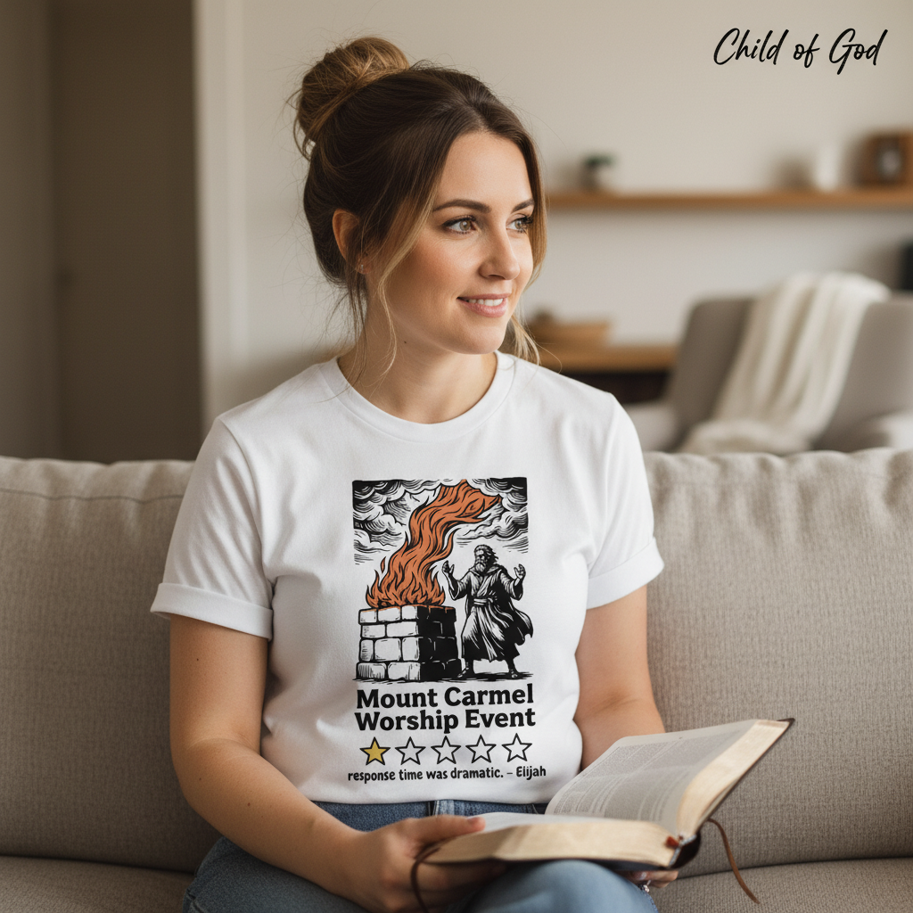 Mount Carmel Worship Event T-Shirt__use