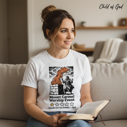 Mount Carmel Worship Event T-Shirt__use