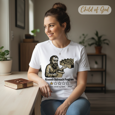 Nineveh Outreach Review T-Shirt__use