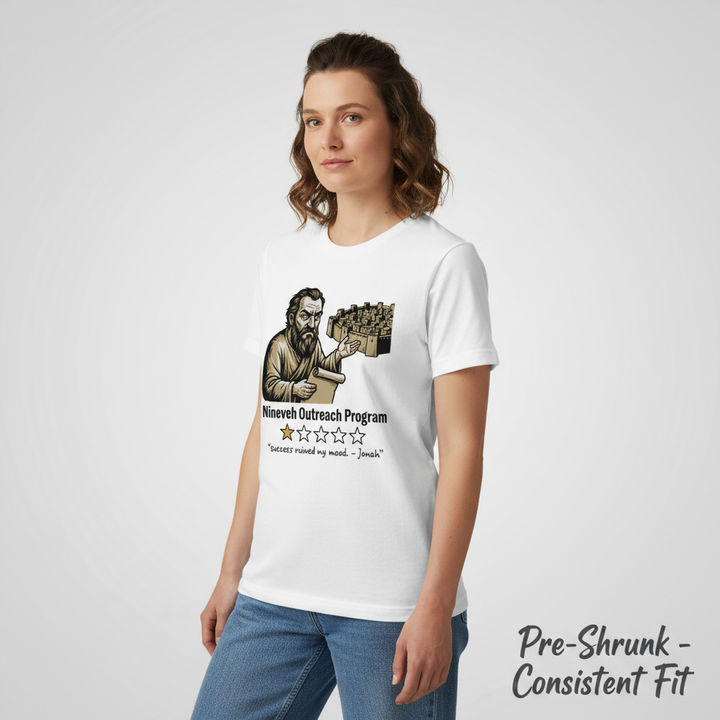 Nineveh Outreach Review T-Shirt__space