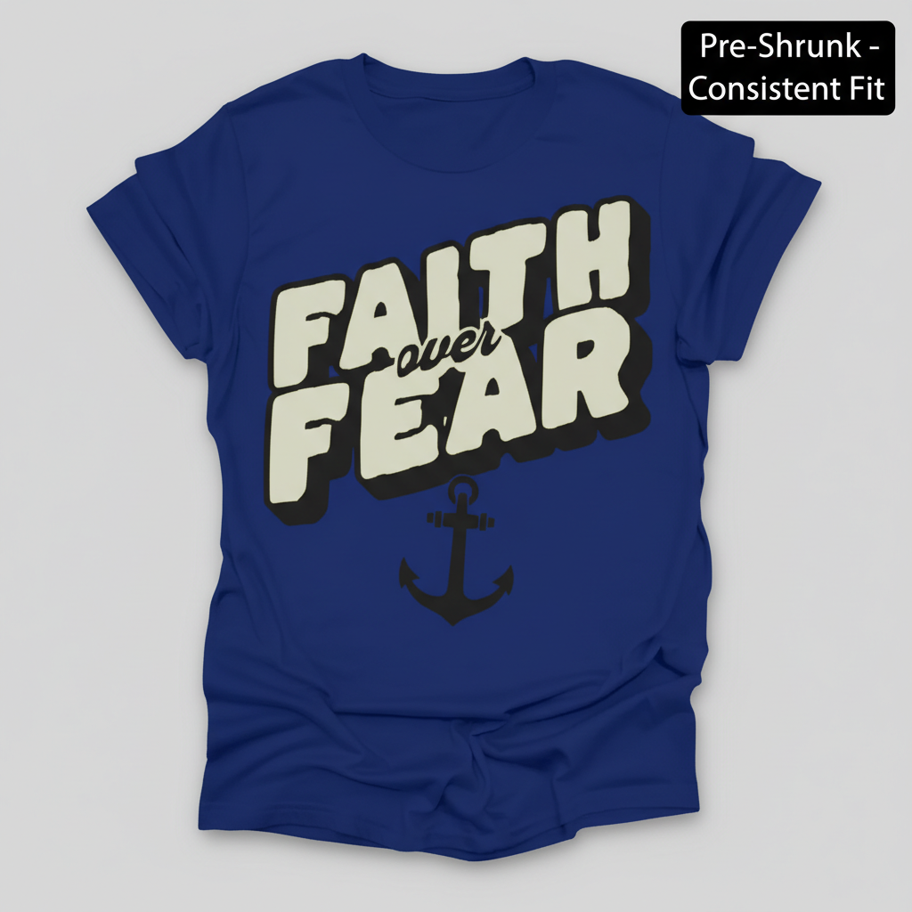 Faith Over Fear T-Shirt_clean