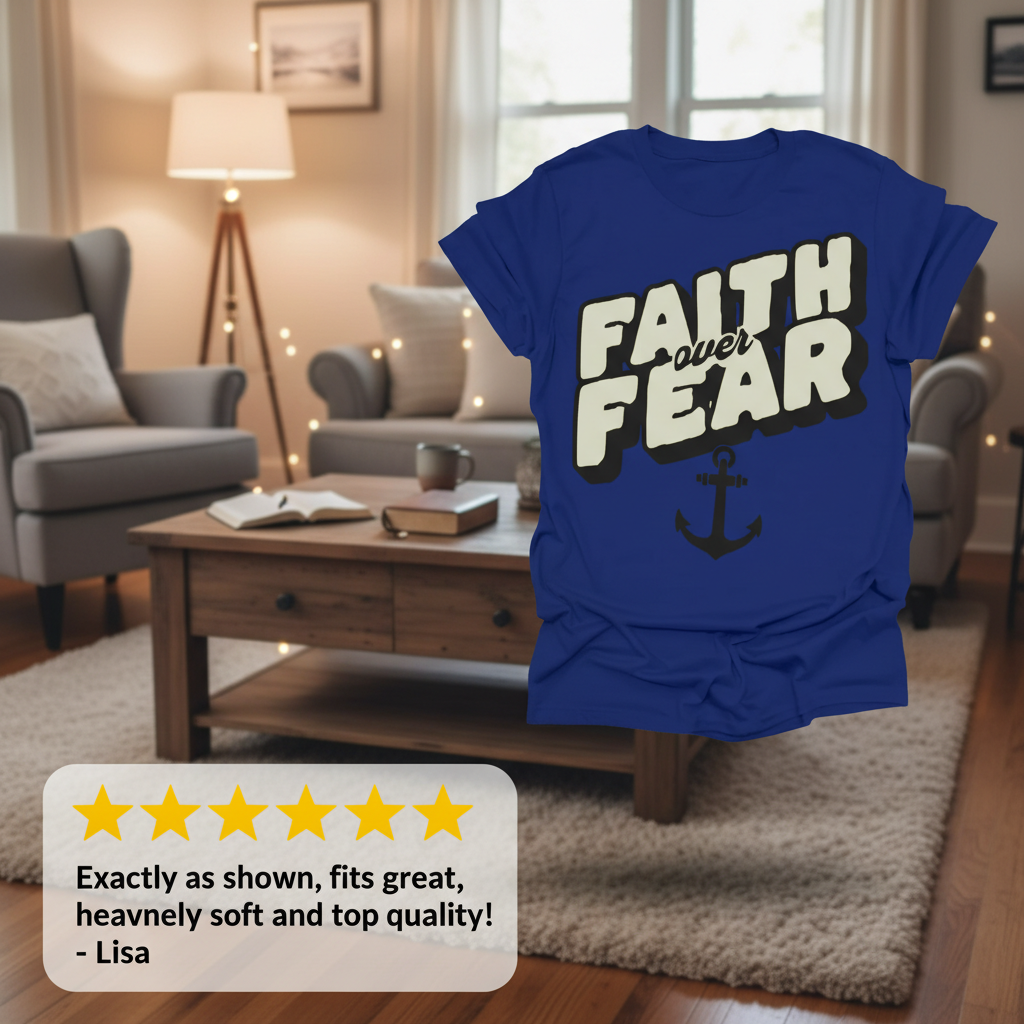 Faith Over Fear T-Shirt_review
