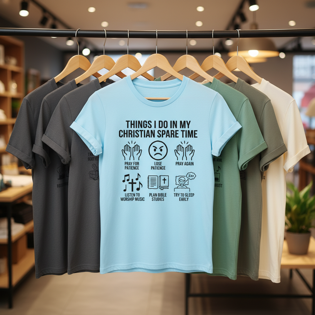 Christian Spare Time T-Shirt_boutique_rack