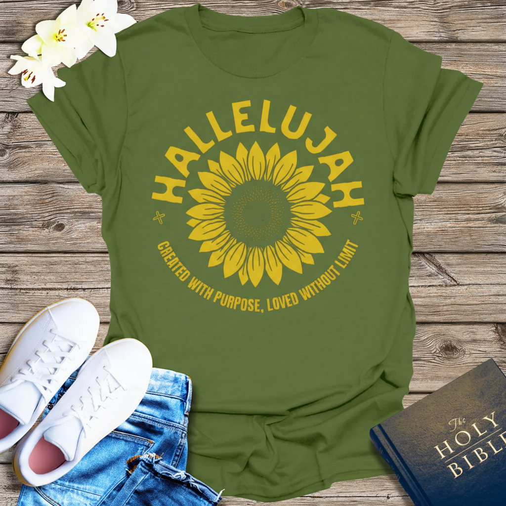 Hallelujah Sunflower T-Shirt_extreme_za