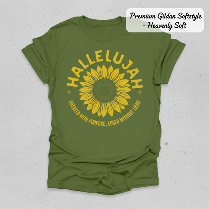 Hallelujah Sunflower T-Shirt_clean