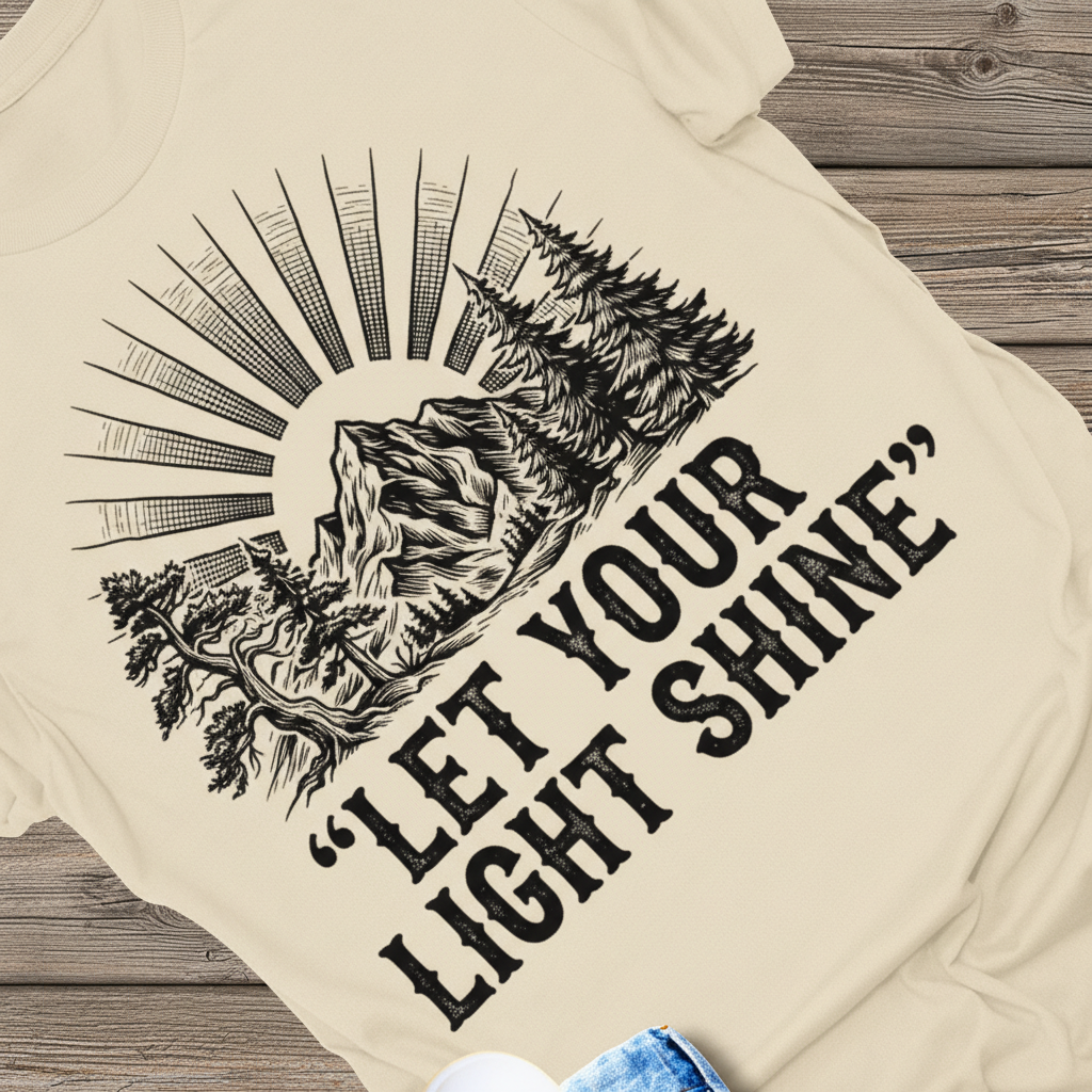 Let Your Light Shine T-Shirt_extreme_za