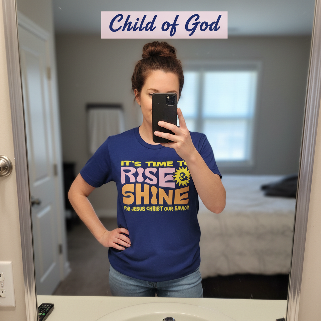 Rise and Shine for Jesus T-Shirt_mirror_selfie