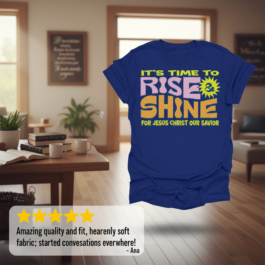 Rise and Shine for Jesus T-Shirt_review