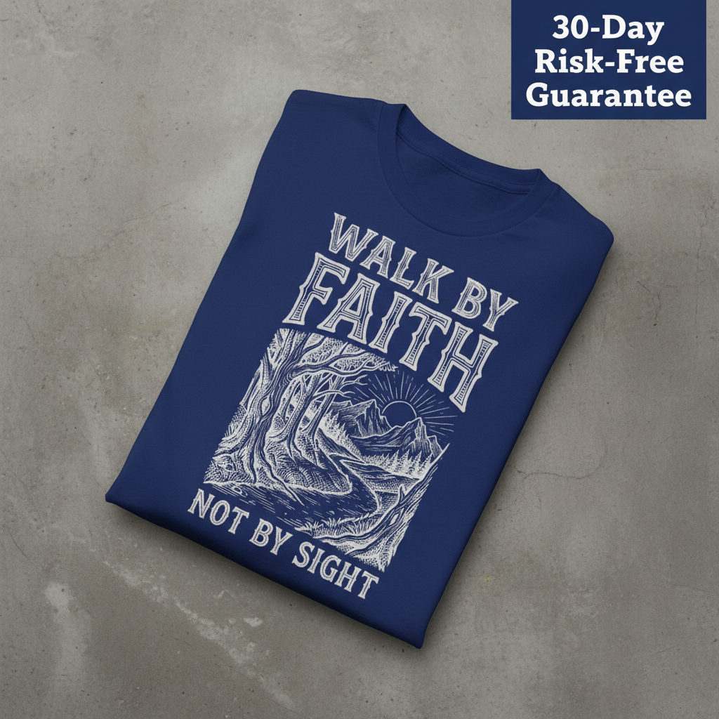 Walk by Faith T-Shirt_fold_tilt