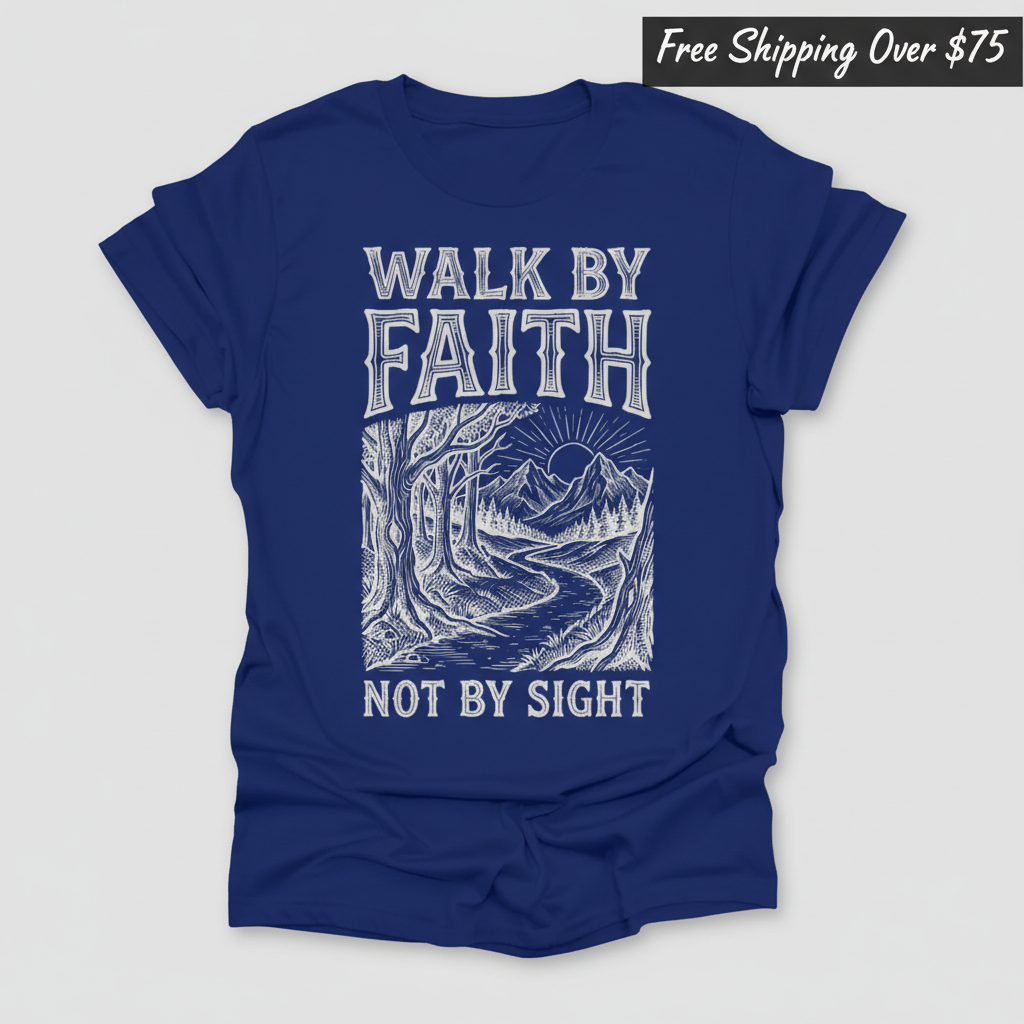 Walk by Faith T-Shirt_clean