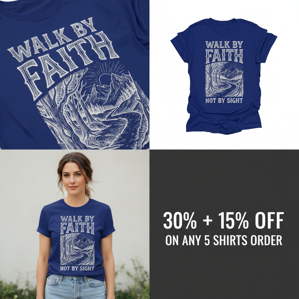 Walk by Faith T-Shirt_4_panel