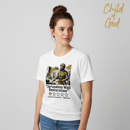 Jerusalem Wall Restoration T-Shirt__hero