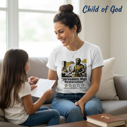 Jerusalem Wall Restoration T-Shirt__use