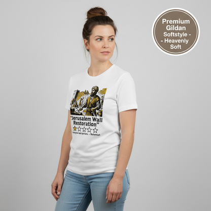 Jerusalem Wall Restoration T-Shirt__benefit