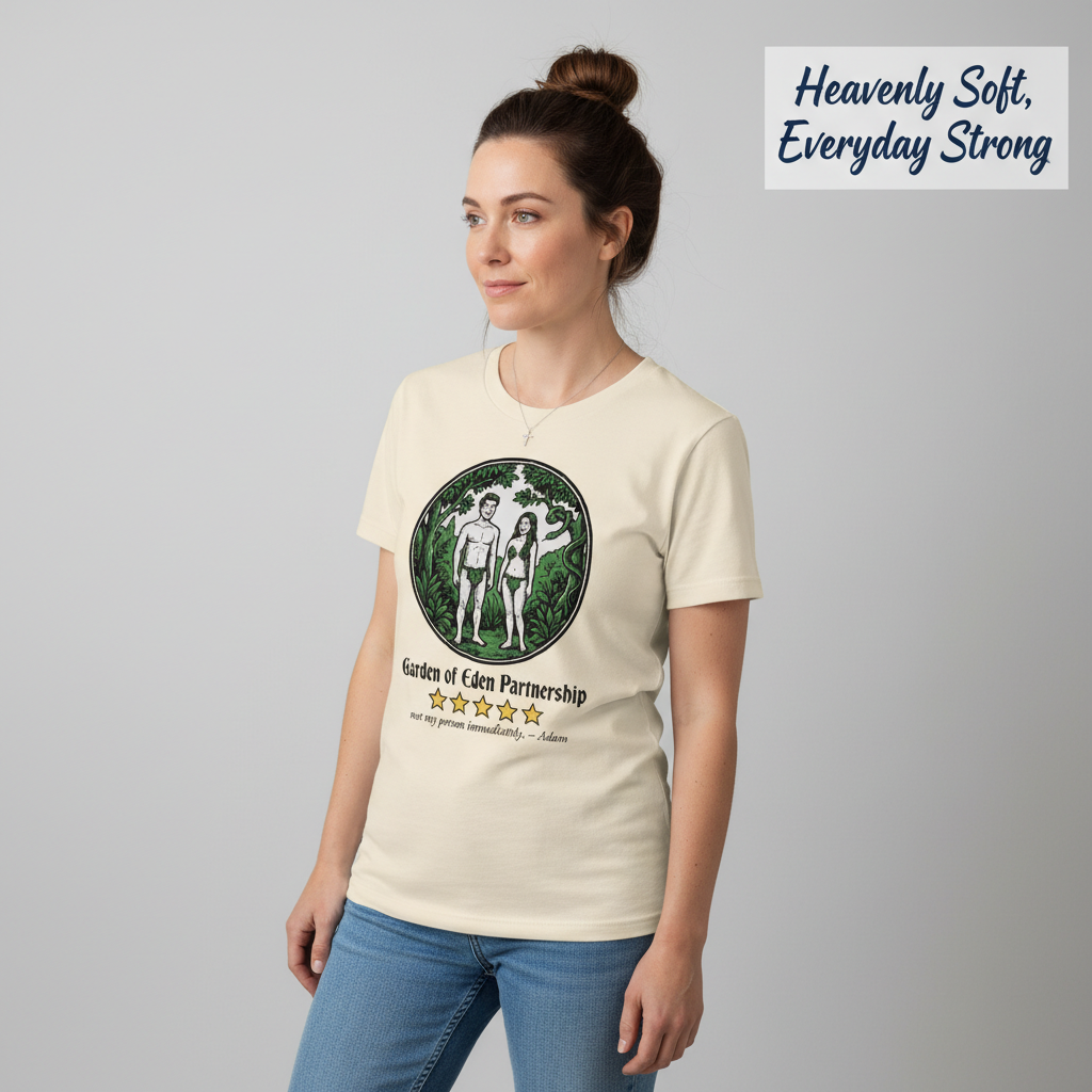 Garden of Eden Partnership T-Shirt__space