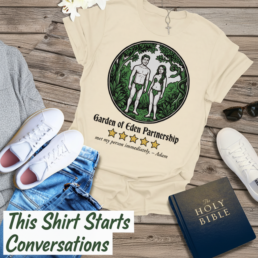 Garden of Eden Partnership T-Shirt__pair
