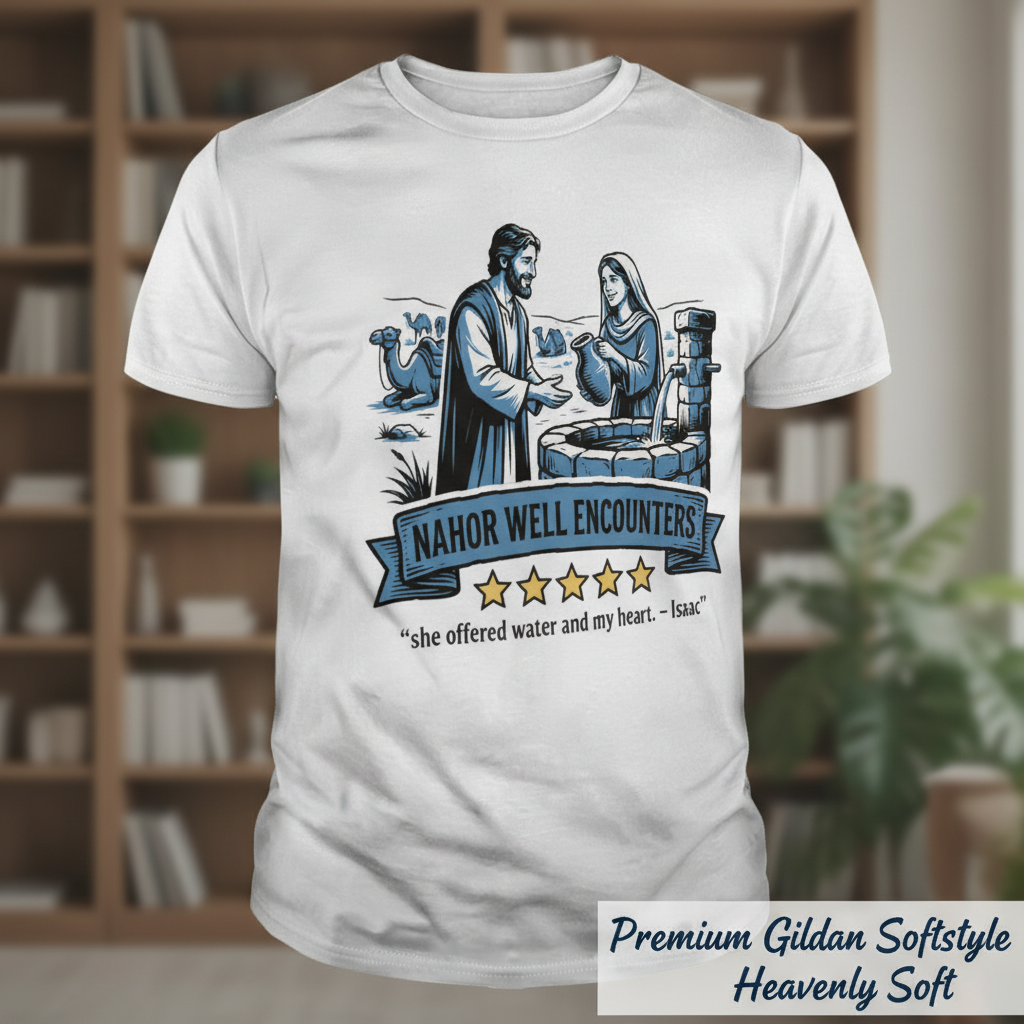 Nahor Well Encounters T-Shirt__space
