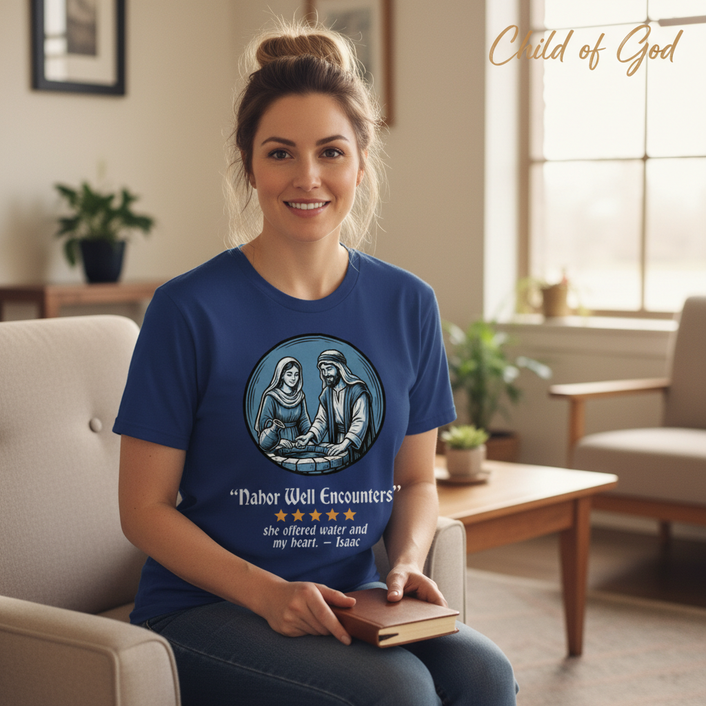 Nahor Well Encounters T-Shirt__use