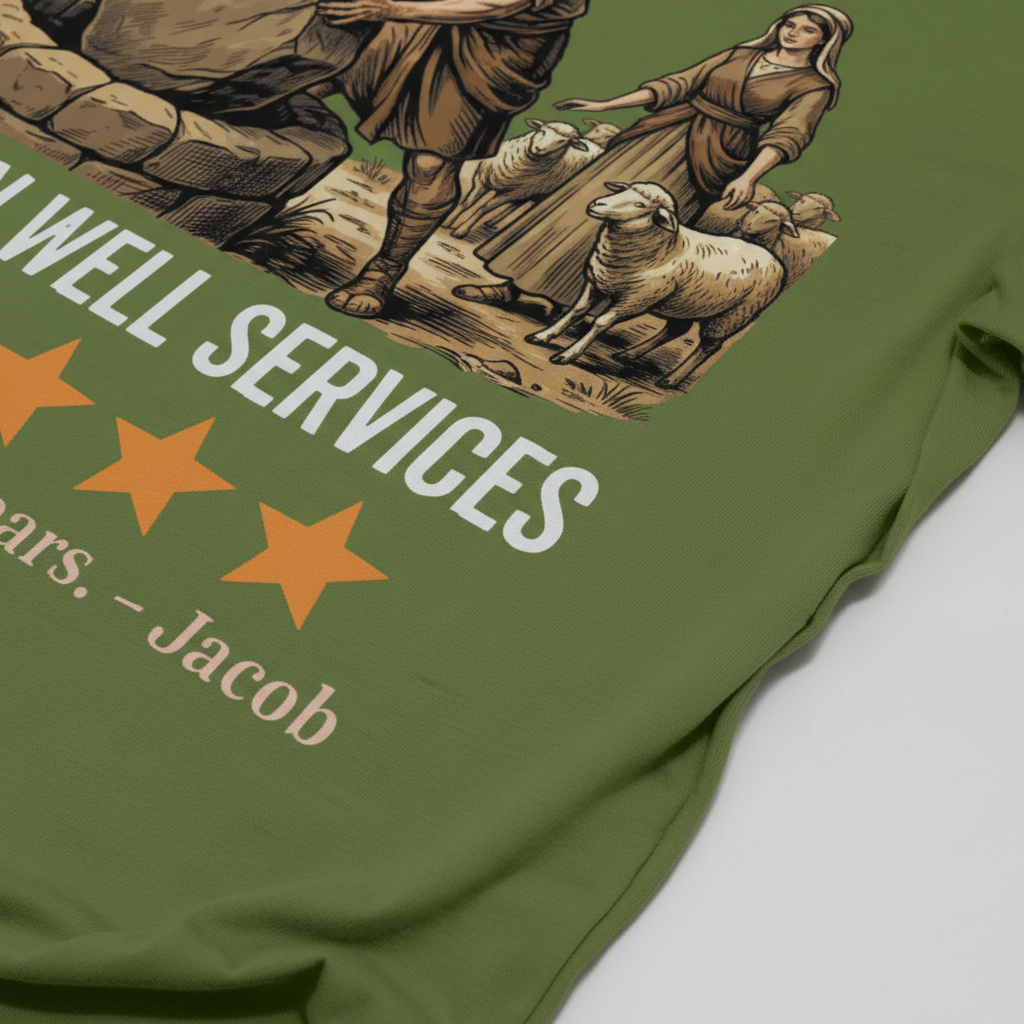 Haran Well Services T-Shirt__detail