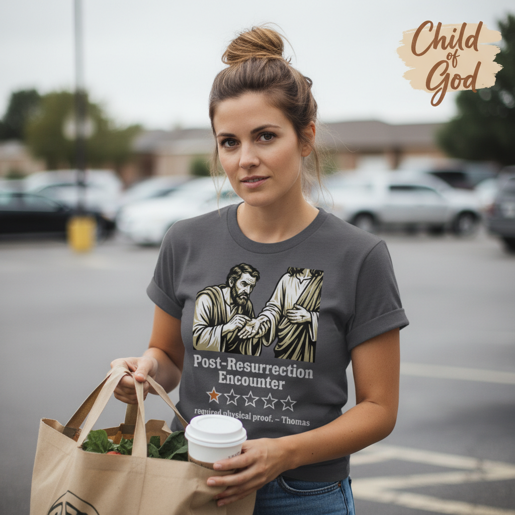 Post-Resurrection Encounter T-Shirt__use
