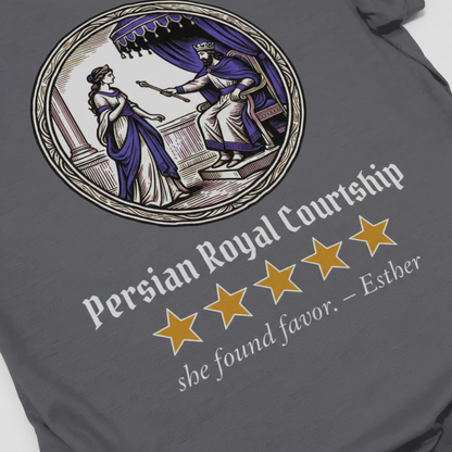 Persian Royal Courtship T-Shirt__detail