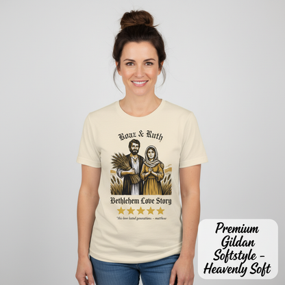 Boaz & Ruth Bethlehem Love Story T-Shirt__benefit