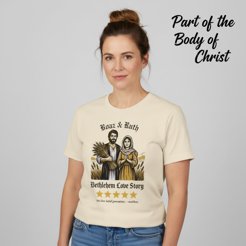 Boaz & Ruth Bethlehem Love Story T-Shirt__hero