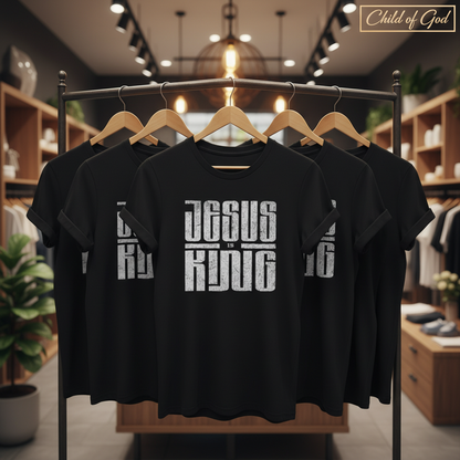 Jesus Is King T-Shirt_boutique_rack