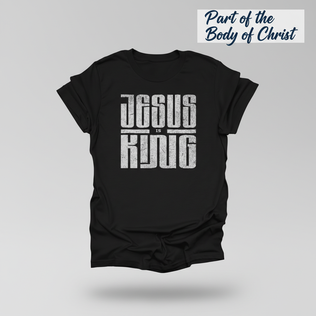 Jesus Is King T-Shirt_3d_float