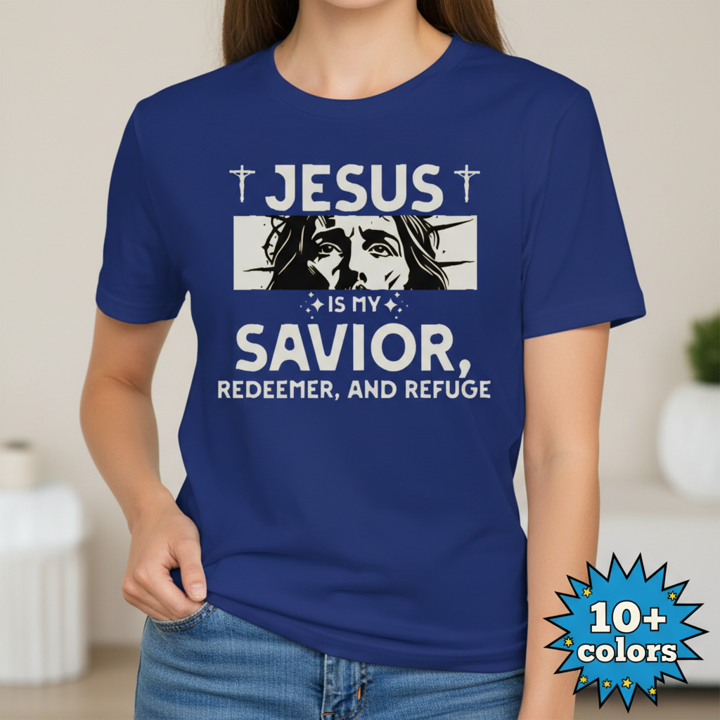 Jesus Is My Savior T-Shirt_badge