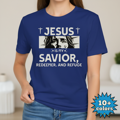 Jesus Is My Savior T-Shirt_badge