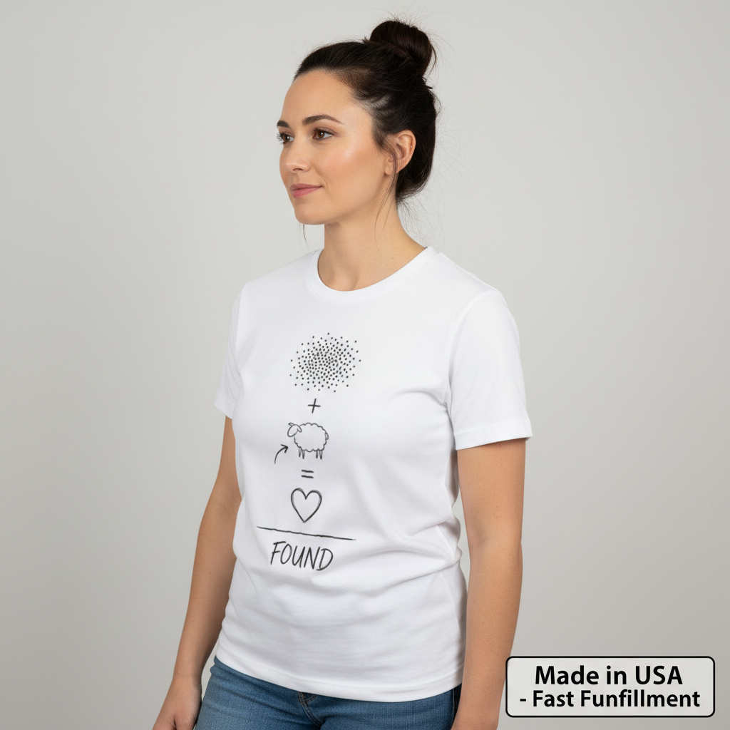 Lost Sheep Found T-Shirt__space