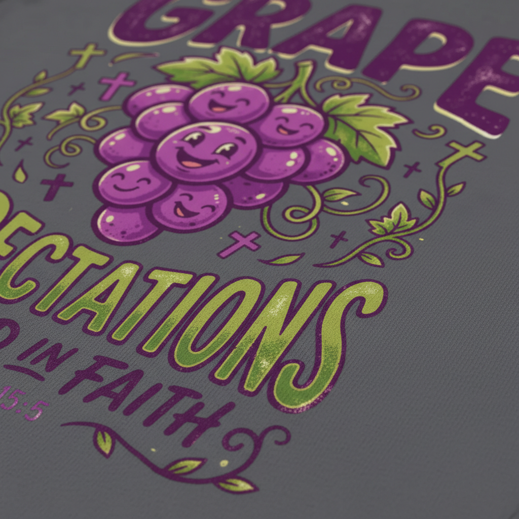 Grape Expectations T-Shirt__detail