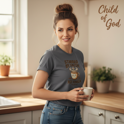 Stirred by Faith Not Shaken T-Shirt__lifestyle