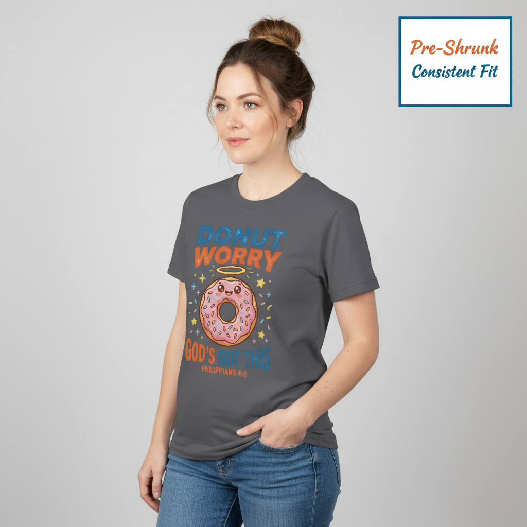 Donut Worry God's Got This T-Shirt__benefit