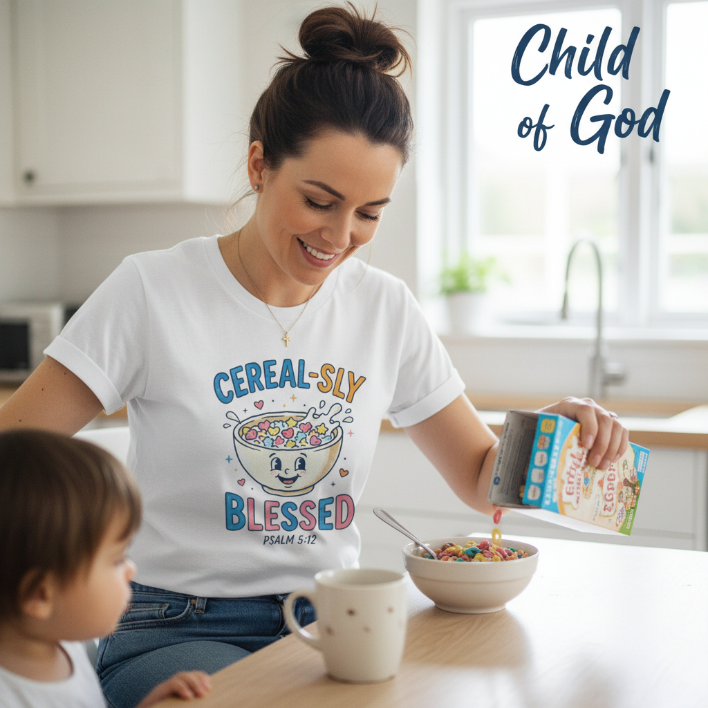 Cereal-sly Blessed T-Shirt__use