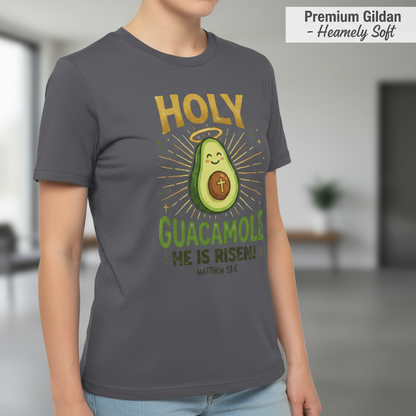 Holy Guacamole He Is Risen T-Shirt__space