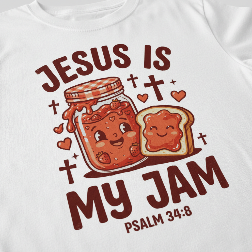 Jesus Is My Jam T-Shirt__detail