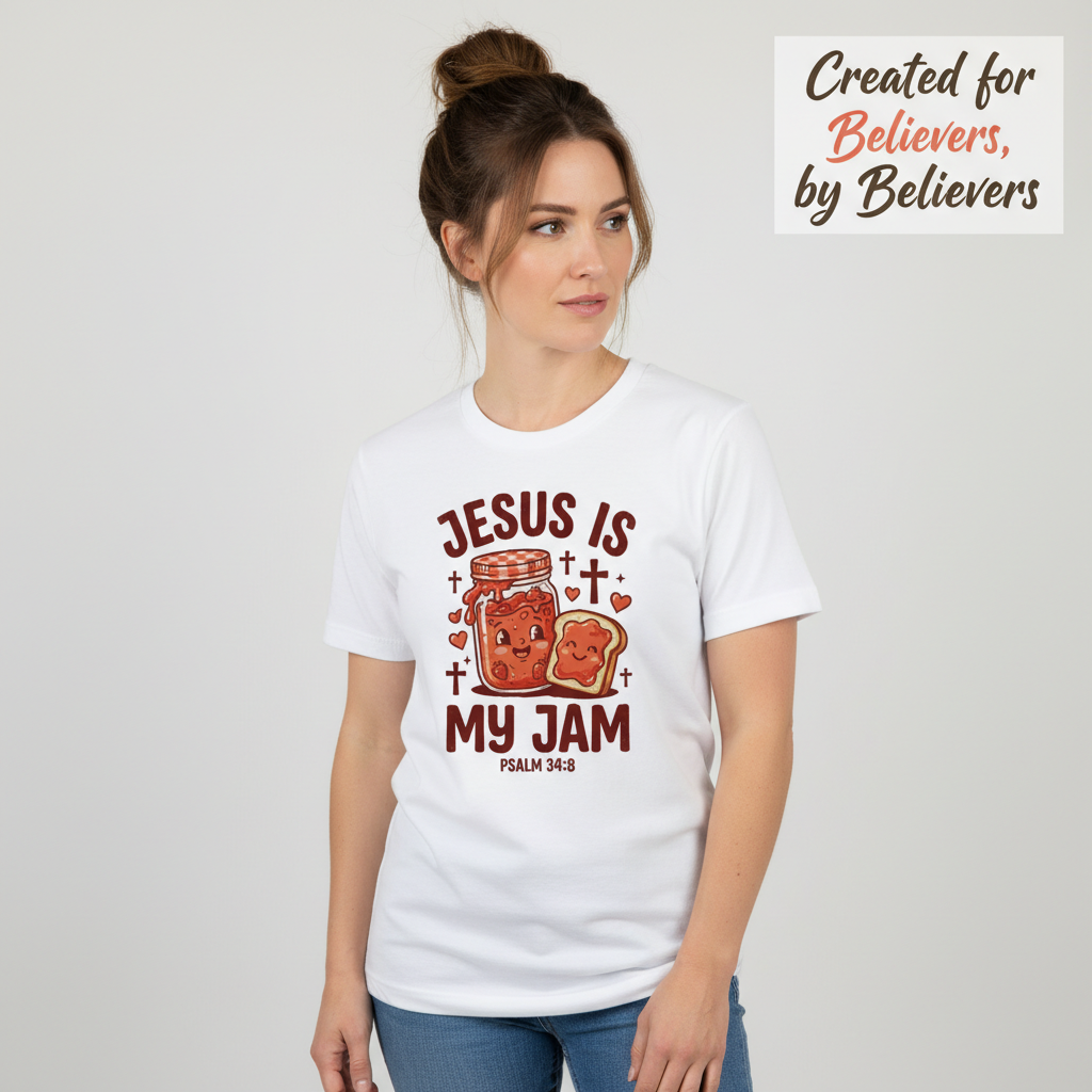 Jesus Is My Jam T-Shirt__hero
