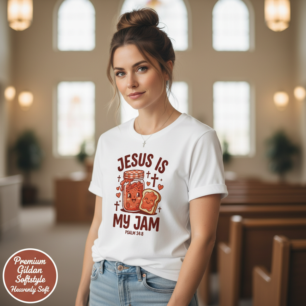 Jesus Is My Jam T-Shirt__space