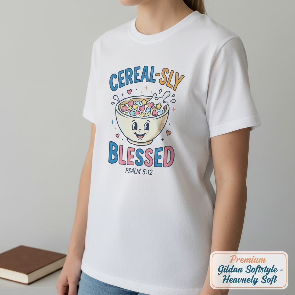 Cereal-sly Blessed T-Shirt__space