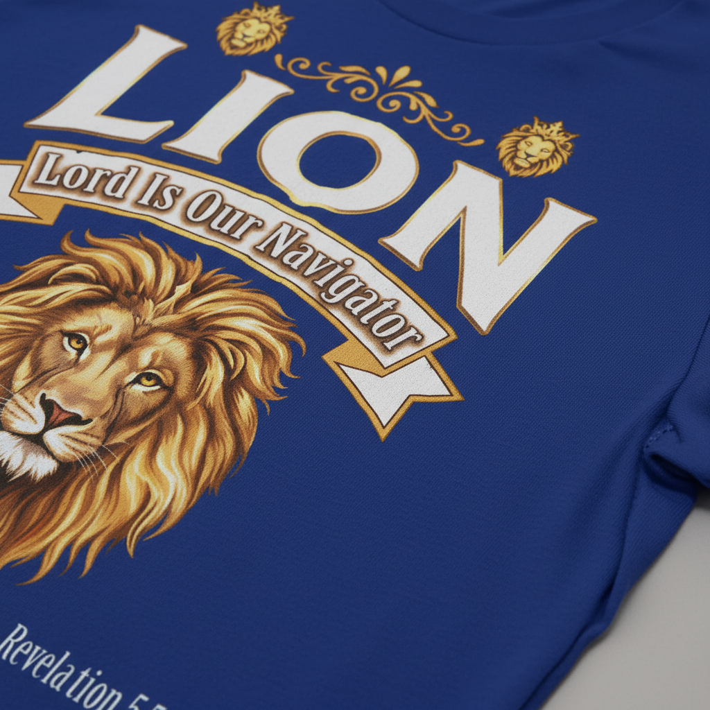 Lion of Judah Victory T-Shirt__detail